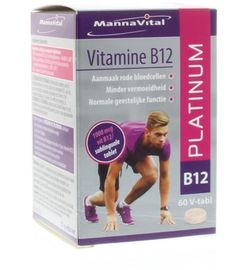 Mannavital Mannavital Vitamine B12 platinum (60tb)