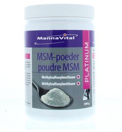 Mannavital Mannavital MSM poeder platinum (500g)