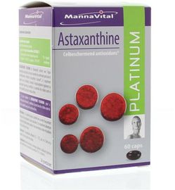Mannavital Mannavital Astaxanthine platinum (60ca)