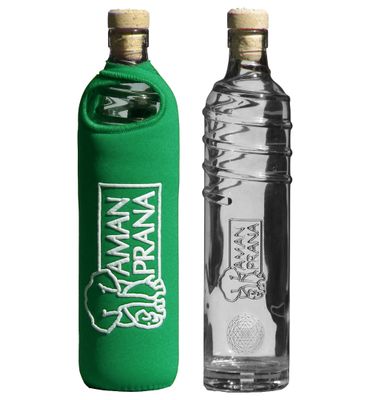 Amanprana Eco respect drinkfles groen (1st) 1st