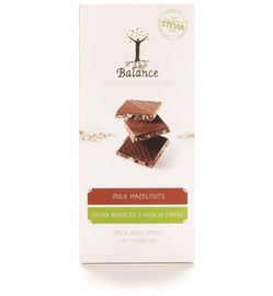 Balance Balance Choco stevia tablet melk hazelnoot (85g)
