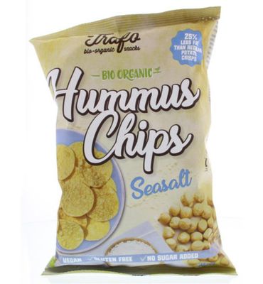 Trafo Hummus chips seasalt bio (75g) 75g