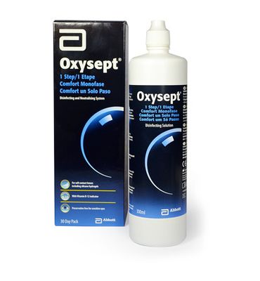 Oxysept 1 Step lenzenvloeistof voor 1 maand (300ml) 300ml