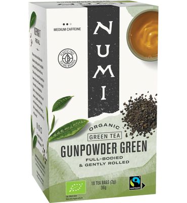 Numi Green tea gunpowder bio (18st) 18st