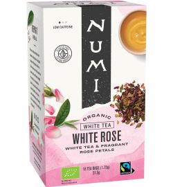 Numi Numi Witte thee white rose bio (18bui)