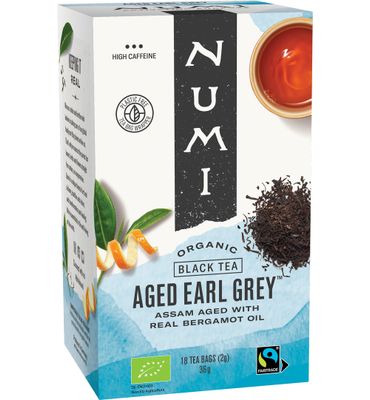 Numi Zwarte thee earl grey bergamot bio (18bui) 18bui