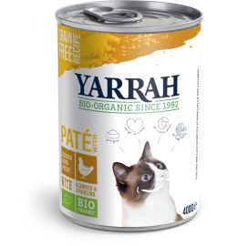 Yarrah Yarrah Kat pate met kip bio (400g)