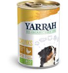 Yarrah Hond brokjes kip in saus bio (405g) 405g thumb
