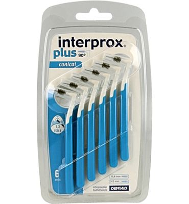 Interprox Plus ragers conical blauw (6st) 6st
