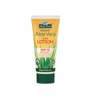 Optima Aloe pura sunprotect F15 aloe vera organic (200ml) 200ml