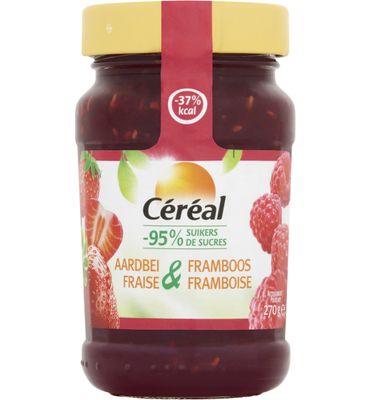 Céréal Fruit aardbei framboos suikervrij (270g) 270g