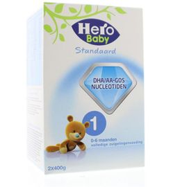 Hero Hero 1 Zuigelingenvoeding standaard (2X400G)
