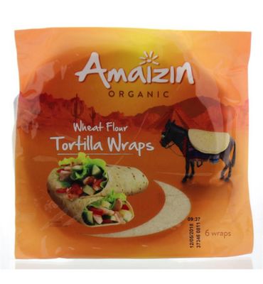 Amaizin Tortilla wraps bio (6st) 6st