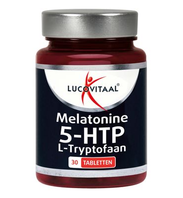 Lucovitaal Melatonine L-tryptofaan 0.1mg (30tb) 30tb