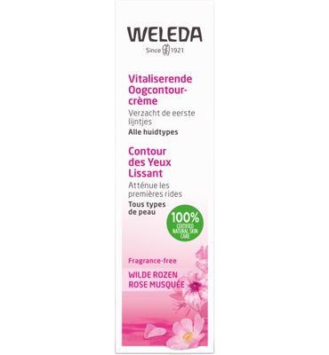 Weleda Wilde rozen vitaliserende oogcontourcreme (10ml) 10ml