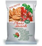 Bio Alimenti Mais snack tomaat & basilicum bio (50g) 50g thumb