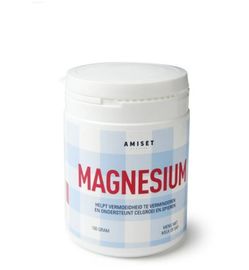Amiset Amiset Magnesium lactaat 100% puur (100g)