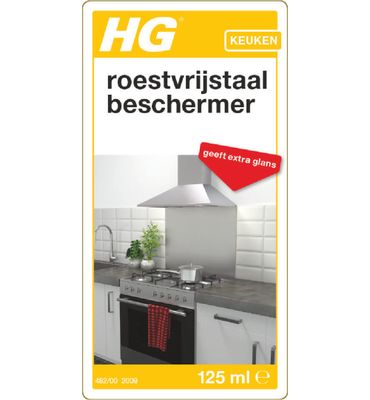 HG Roestvrijstaal snel glans (125ml) 125ml