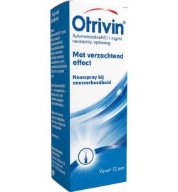 Otrivin Otrivin Spray 1 mg verzachtend 12+ jaar (10ml)