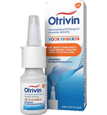 Otrivin Spray 0.5 mg verzachtend kind 2 - 12 jaar (10ml) 10ml
