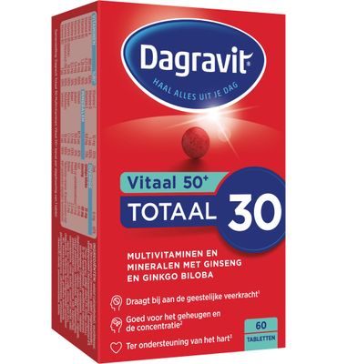 Dagravit Vitaal 50+ blister (60tb) 60tb