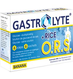 Gastrolyte Gastrolyte O.R.S. rijst/banaan (6sach)