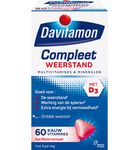 Davitamon Compleet weerstand kauwvitamines aardbei (60tb) 60tb thumb
