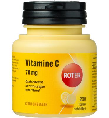 Roter Vitamine C 70 mg kauwtablet (200tb) 200tb