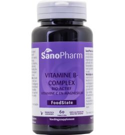 Sanopharm Sanopharm Vitamine B complex & C & magnesium (60tb)