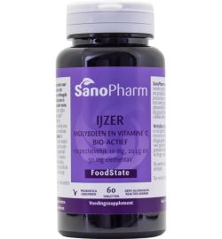 Sanopharm Sanopharm IJzer 10 mg & moly 20 mcg & C 30 mg (60tb)