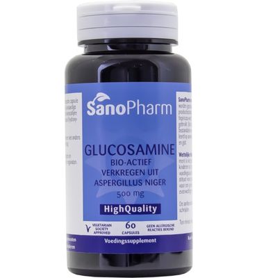 Sanopharm Vitamine D-glucosamine HCI 500mg (60ca) 60ca