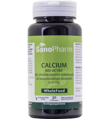 Sanopharm Calcium 200 mg wholefood (30ca) 30ca