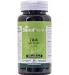 Sanopharm Zink 7.5mg WholeFood (30ca) 30ca thumb