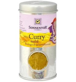 Sonnentor Sonnentor Curry mild metalen bus bio (45g)