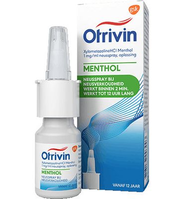 Otrivin Menthol spray 12 jaar (10ml) 10ml
