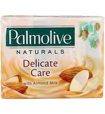 Palmolive Zeep sensitive almond 90 gram (4x90g) 4x90g