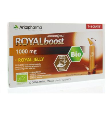 Arkopharma Royal Jelly boost (7 + 3) 15ml per ampul bio (10amp) 10amp