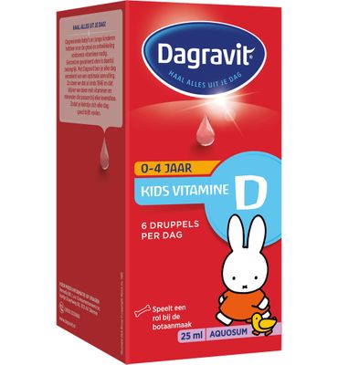Dagravit Vitamine D druppels aquosum kids (25ML) 25ML