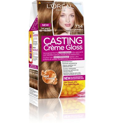 L'Oréal Casting creme gloss 734 Honey crumble (1set) 1set