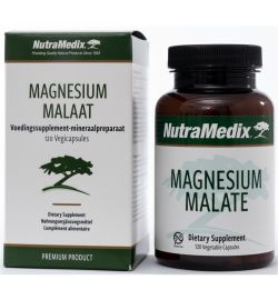 Nutramedix Nutramedix Magnesium malaat (120vc)