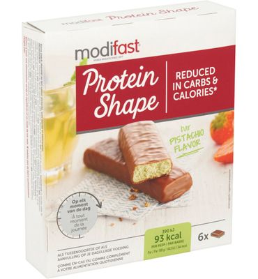 Modifast Protein shape reep chocolade/pistache (162g) 162g