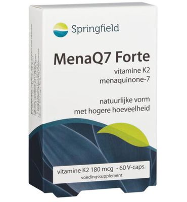 Springfield MenaQ7 Forte vitamine K2 180 mcg (60vc) 60vc