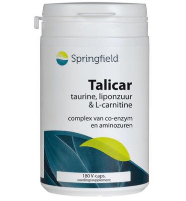 Springfield Talicar I carnitine/taurine/liponzuur (180vc) 180vc