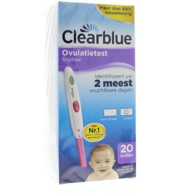 Clearblue Digitale ovulatietest (20ST) 20ST