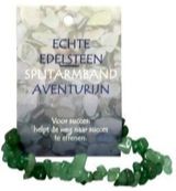 Steengoed Splitkralen armband aventurijn op kaart (1st) 1st