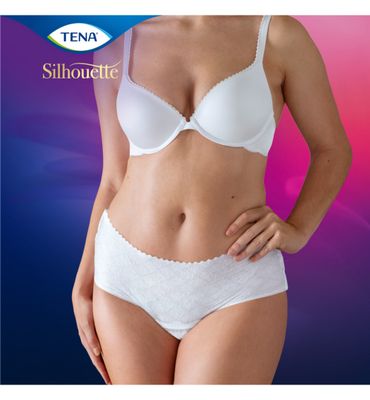 Tena Silhouette blanc low waist underwear normal M (12st) 12st