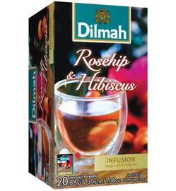 Dilmah Dilmah Rozenbottels & hibiscus infusion (20ST)