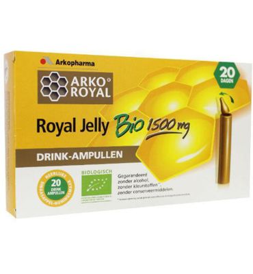 Arkopharma Royal jelly 1500mg bio (20amp) 20amp