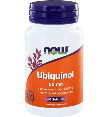 Now Co-Q10 Ubiquinol 50 mg (60sft) 60sft