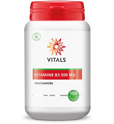 Vitals Vitamine B3 niacinamide 500 mg (100ca) 100ca